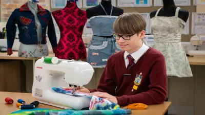 Our Lady's Catholic High School building in Preston