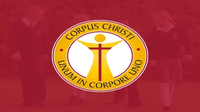 Corpus Christi Catholic High School building in Preston