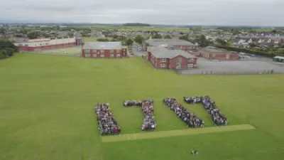 Baines School building in Poulton-le-Fylde