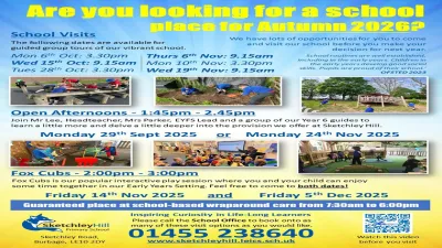 Sketchley Hill Primary School Burbage building in Hinckley