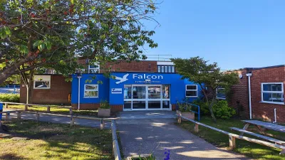 Falcon Junior School building in Norwich