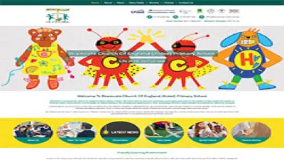 Bramcote CofE Primary School building in Nottingham