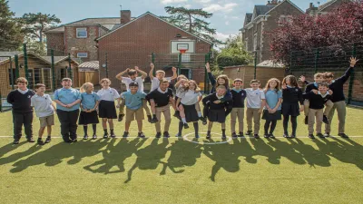The Unicorn School building in Abingdon