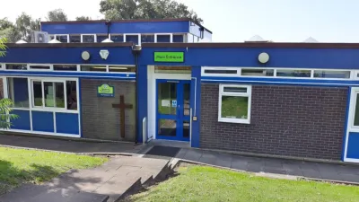 St Andrew's CofE Primary School building in Shrewsbury