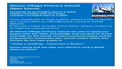 Meare Village Primary School building in Glastonbury