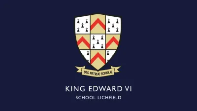 King Edward VI School building in Lichfield