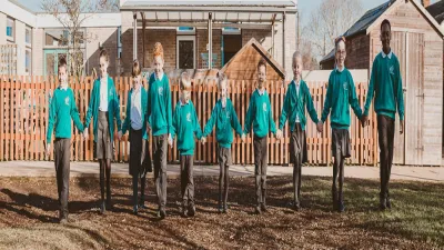 Melton Primary School building in Woodbridge