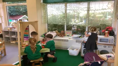 Milford School building in Godalming