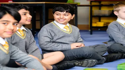 Staines Preparatory School building in 