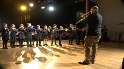 Harting CofE Primary School building in South Harting