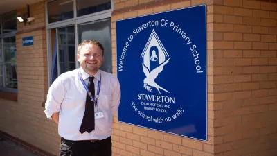 Staverton Church of England Voluntary Controlled Primary School building in Trowbridge