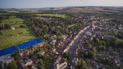 Marlborough College building in Wiltshire