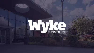 Wyke Sixth Form College building in Hull