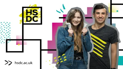 Havant and South Downs College building in Waterlooville