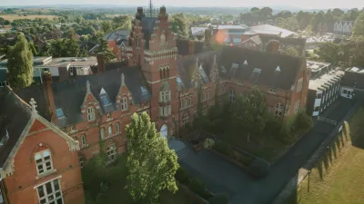 Hereford College of Arts building in Hereford