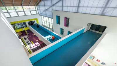 North Hertfordshire College building in Stevenage