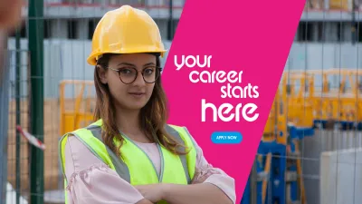 The Isle of Wight College building in Newport