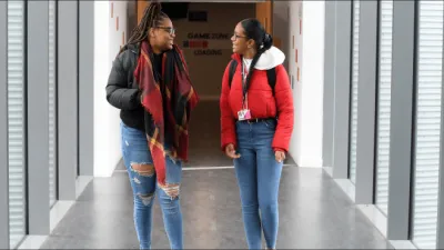 Suffolk New College building in Ipswich