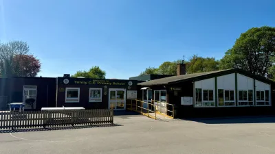Trinity CofE Primary School building in Shrewsbury