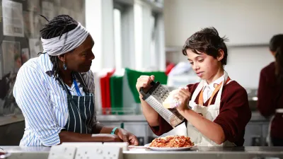 Elthorne Park High School building in London