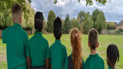 Meadowside Primary School building in Gloucester