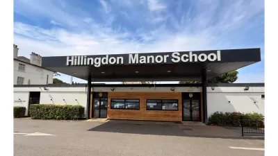 Hillingdon Manor School building in Middlesex