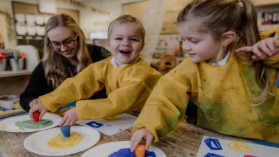 Latchford St James CofE Primary School building in Warrington