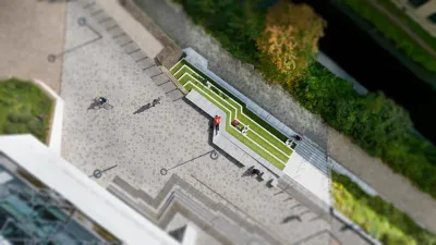 University of Huddersfield building in Huddersfield