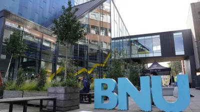 Buckinghamshire New University building in High Wycombe