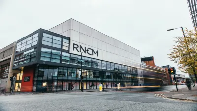 Royal Northern College of Music building in Manchester