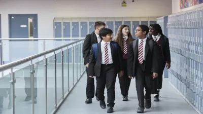 Harefield School building in Uxbridge