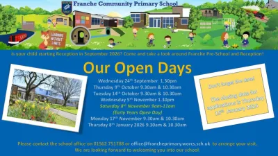 Franche Primary School building in Kidderminster