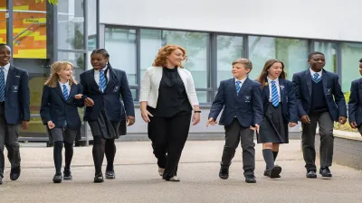 Ark Walworth Academy building in London