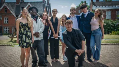 South Staffordshire College building in Stafford