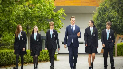 The Sir Robert Woodard Academy building in Sompting