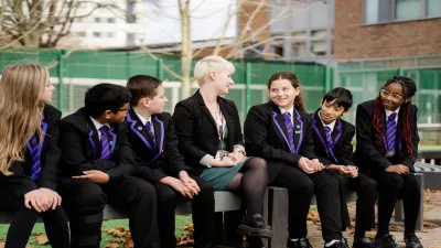Ark Charter Academy building in Southsea