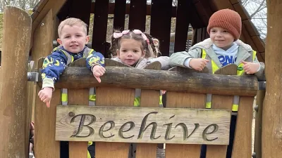Barncroft Primary School building in Havant
