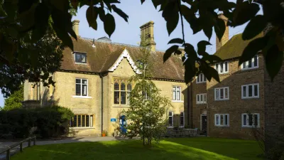 Hockerill Anglo-European College building in Bishop's Stortford