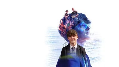 Camborne Science and International Academy building in Camborne