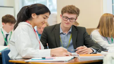 Kings Norton Girls' School building in Birmingham