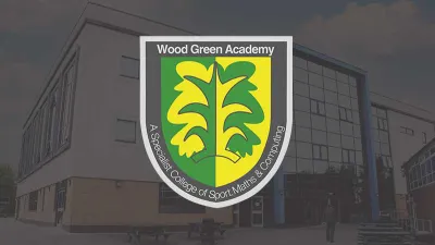 Wood Green Academy building in Wednesbury