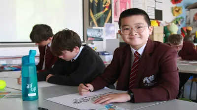 The Arnewood School building in New Milton