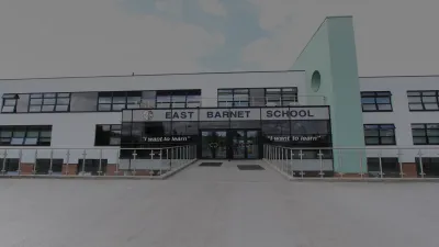 East Barnet School building in Barnet