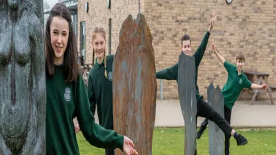 Bottisham Village College building in Cambridge