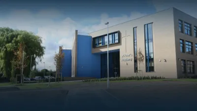 St Peter's CofE Academy building in Stoke-on-Trent