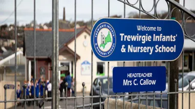 Trewirgie Infants' School building in Redruth
