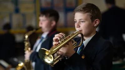 St Wilfrid's Church of England Academy building in Blackburn