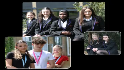 Hayesfield Girls School building in Bath