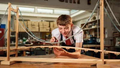 Beverley Grammar School building in Beverley