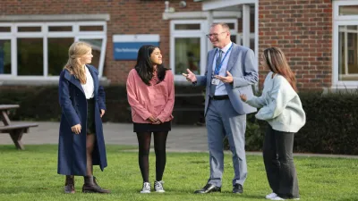 Bournemouth School for Girls building in Bournemouth